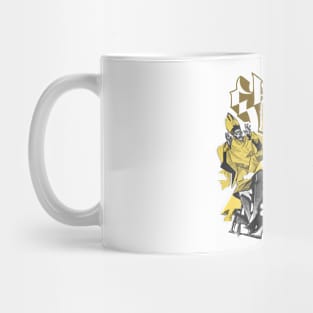 Funny Ghost Yellow Mug